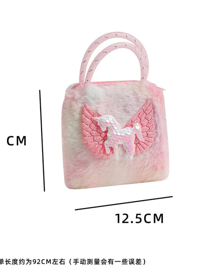 Deine Einhorn Umhängetasche im Batik-Stil!