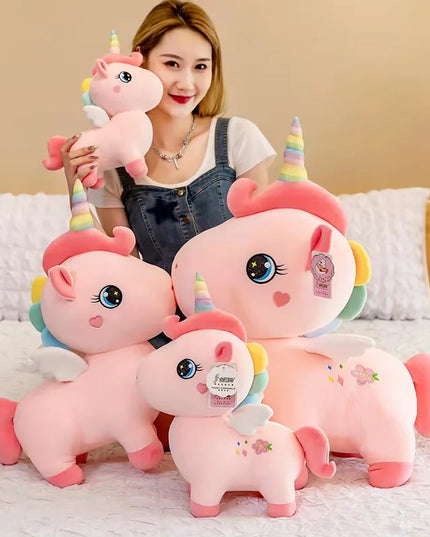 Dein kuscheliges Einhorn Plüschtier Pink!