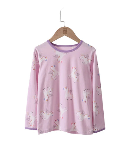 Der zuckersüße Einhorn Pyjama mit Erdbeeren