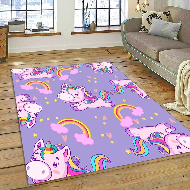 Dein Einhorn Sessel als 3D Traum-Teppich!