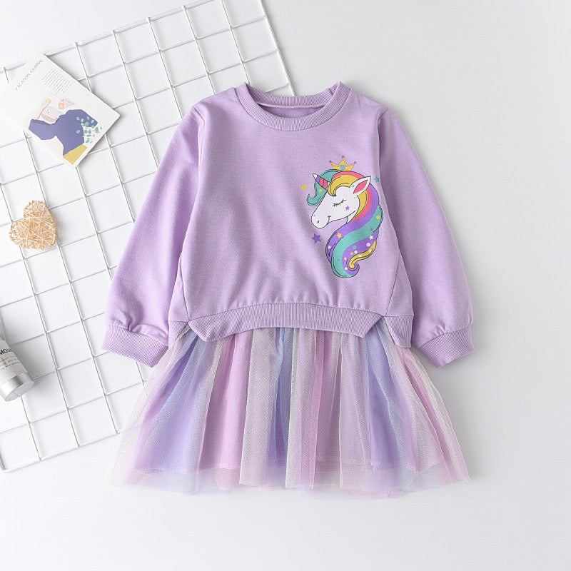 Dein süßes Einhorn Prinzessinnenkleid!