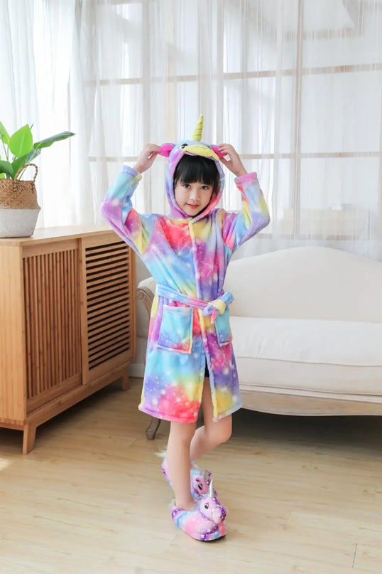 Bunter Einhorn Onesie: Regenbogen-Zauber!