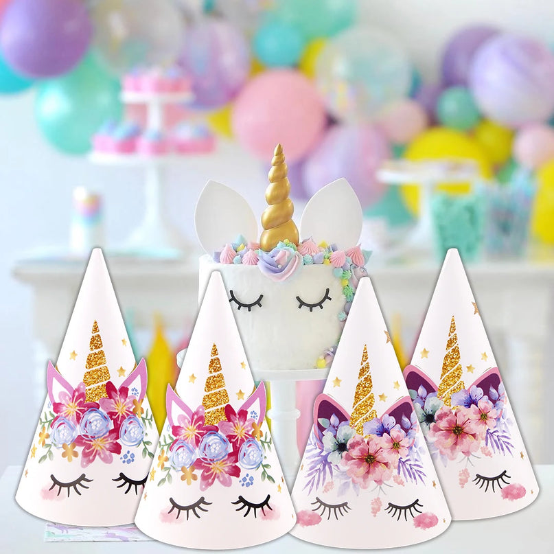 Feenhafte Einhorn Deko Hüte für jede Party!