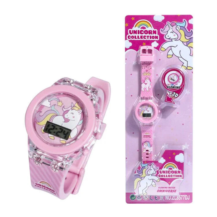 Deine leuchtende Disney Einhorn Uhr!