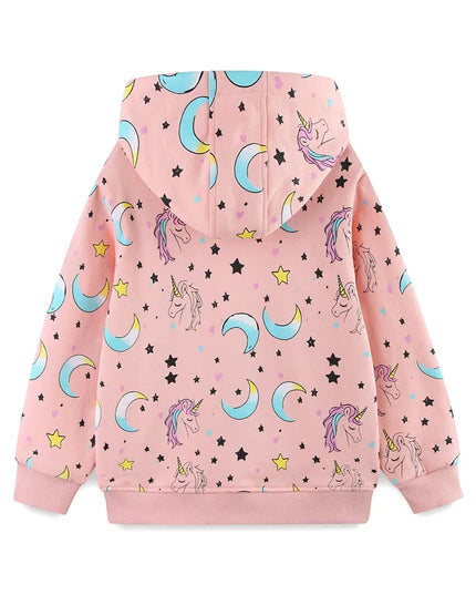 Deine magische Einhorn Jacke mit Mond-Motiv!
