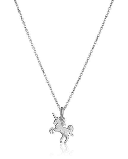 Deine stylische Einhorn Kette aus Legierung!