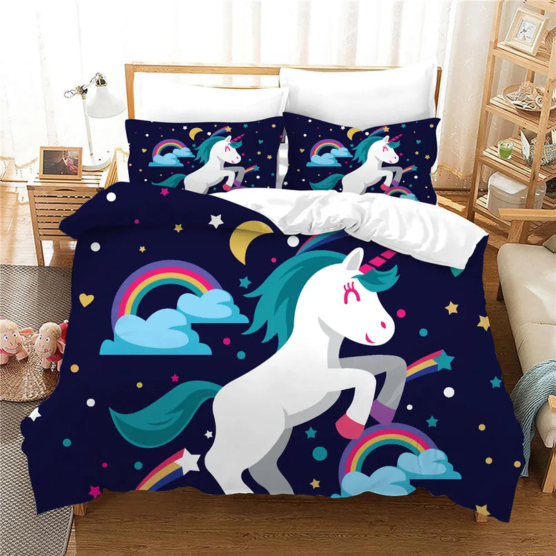 Träum süß mit deiner Regenbogen Einhorn