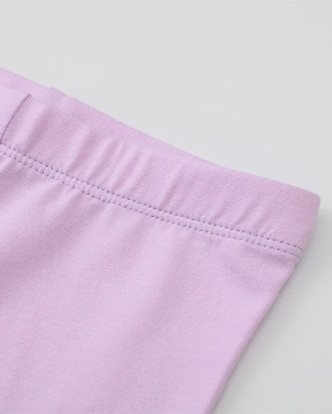 Lila Einhorn Leggings für kleine Träumerinnen