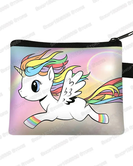 Dein glänzender Einhorn Schlüsselanhänger