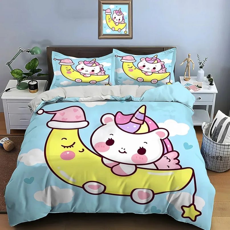 Deine Einhorn Bettwäsche für traumhafte