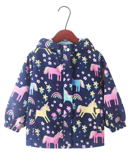 Deine fröhliche Einhorn Jacke für alle Fälle!