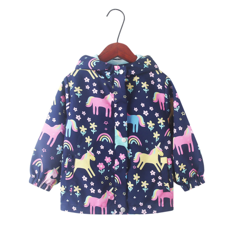 Deine fröhliche Einhorn Jacke für alle Fälle!