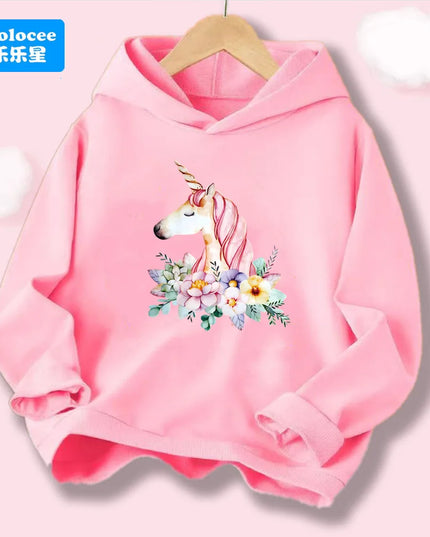 Dein blumiger Einhorn Hoodie Traum!