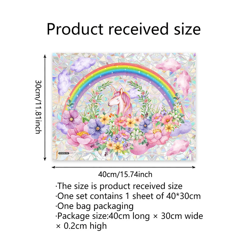 Großes Einhorn Wandtattoo – Dein magischer