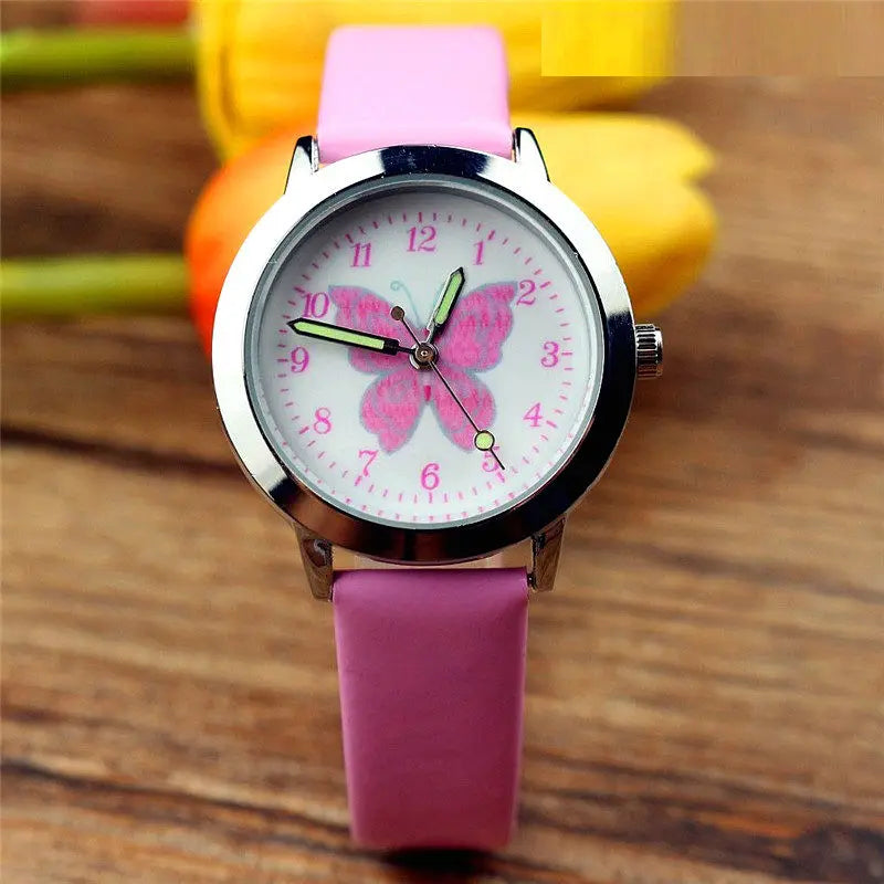 Deine zauberhafte Einhorn Uhr aus Leder!