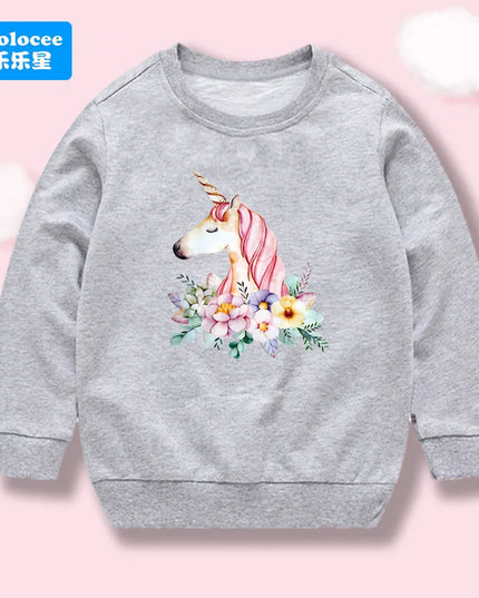 Dein zauberhafter Einhorn Hoodie Pink!