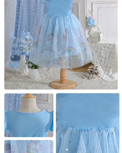 Dein süßes Einhorn Kleid mit zarten