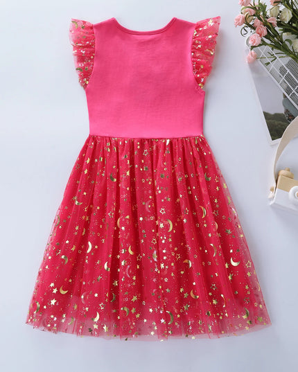 Dein zauberhaftes Einhorn Kleid Pink!
