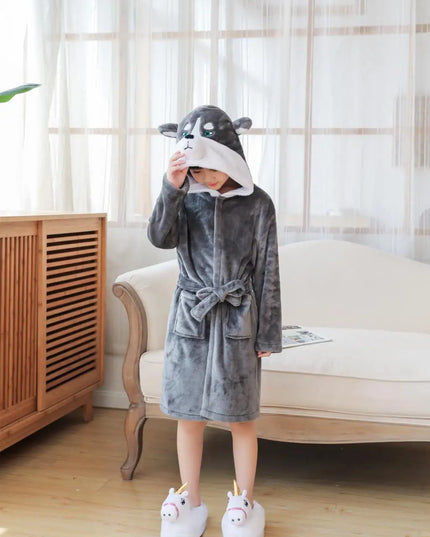 Kuscheliger Einhorn Onesie Robe für dich!