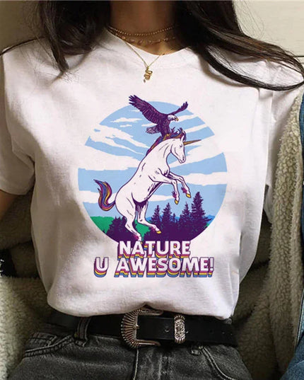 Dein verspieltes Einhorn T-Shirt wartet!