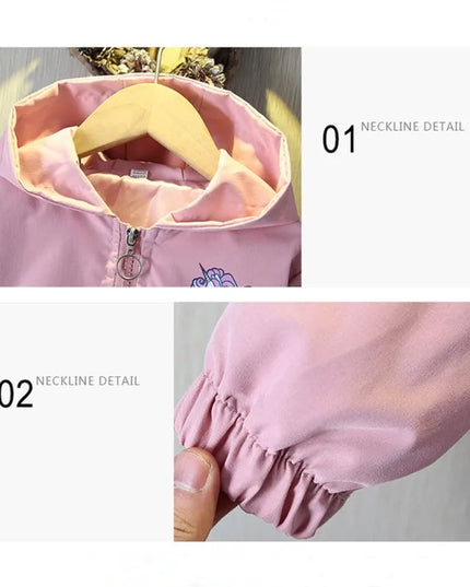 Deine zauberhafte Einhorn Jacke mit Kapuze!