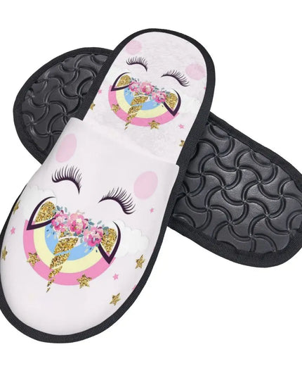 Warme Einhorn Hausschuhe für dich!