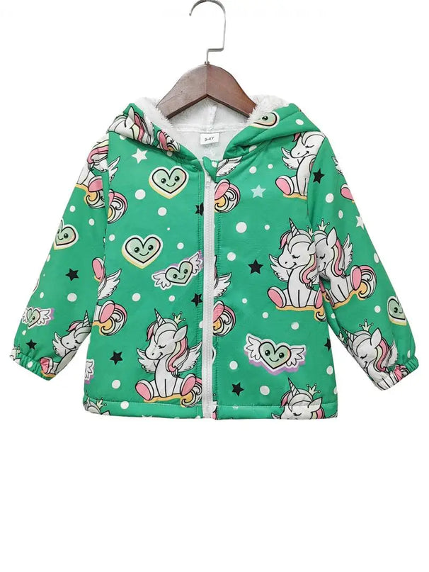 Deine kuschelige Einhorn Jacke für kalte