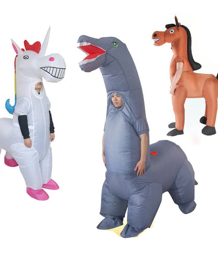 Aufblasbares Einhorn Kostüm – Dein