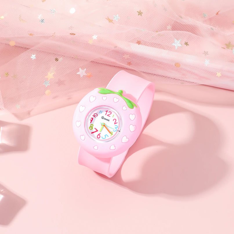 Deine Einhorn Uhr mit Regenbogen-Kronen-Set!