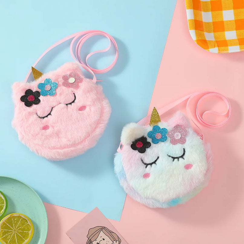 Deine kuschelige Einhorn Umhängetasche!
