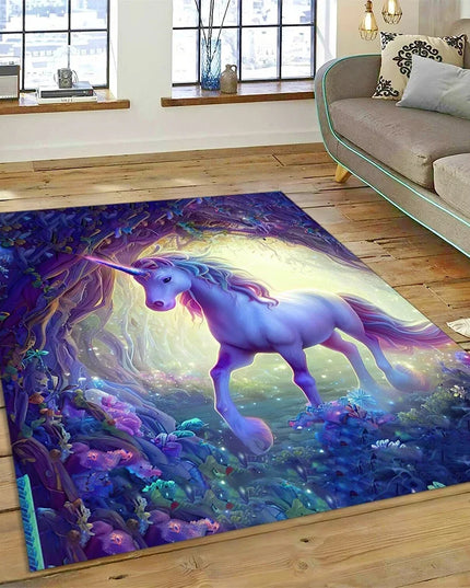 Dein Einhorn Sessel als 3D Traum-Teppich!