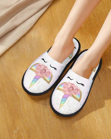 Deine bezaubernden Einhorn Hausschuhe!