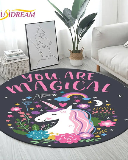Dein runder Einhorn Sessel zum Spielen!