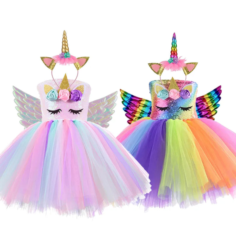 Dein bezauberndes Riesen Einhorn Tutu Kleid!