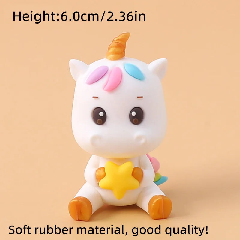 Regenbogen Einhorn Backform Topper