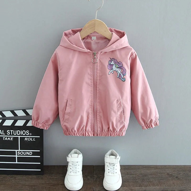Deine zauberhafte Einhorn Jacke mit Kapuze!