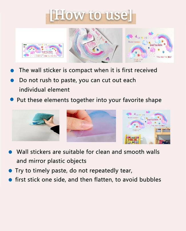 Feenhaus & Einhorn Wandtattoo: Dein Märchen