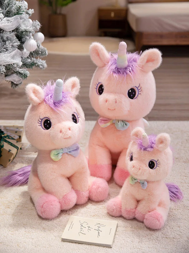 Dein süßer Regenbogen Engel Einhorn Kissen!