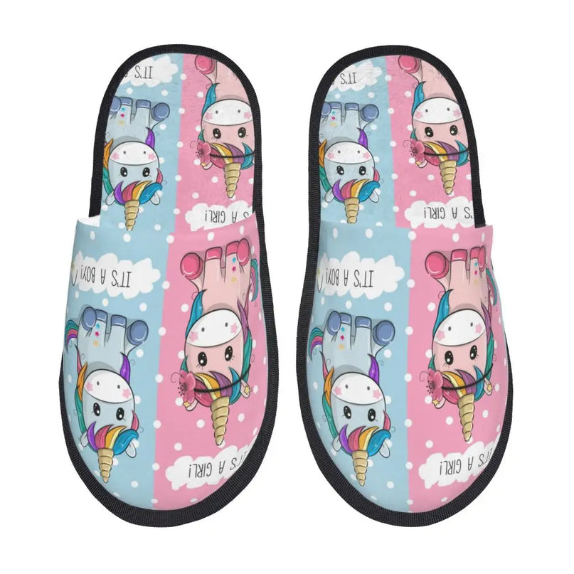 Deine neuen Einhorn Hausschuhe – so weich!