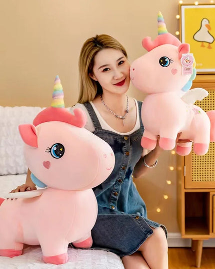 Dein kuscheliges Einhorn Plüschtier Pink!