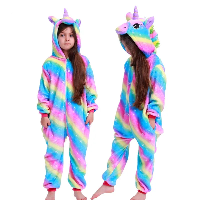 Dein kuscheliger Einhorn Onesie in Lila!