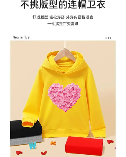 Dein cooler Einhorn Hoodie in Rot!