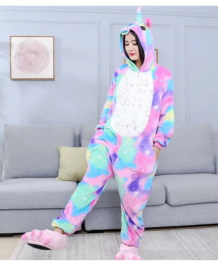Dein strahlender Einhorn Onesie für