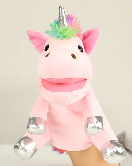 Dein interaktives Einhorn Handpuppen