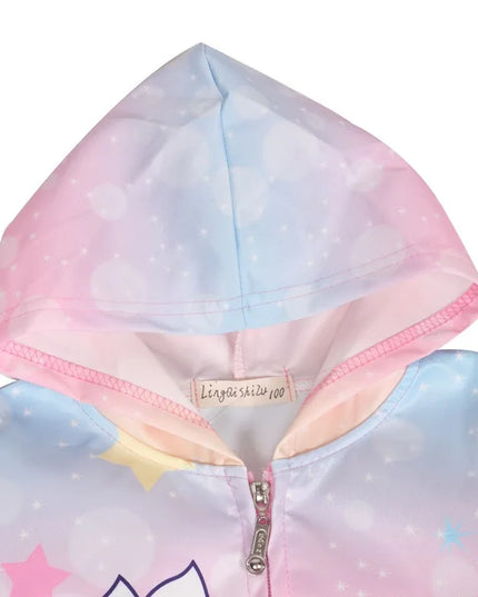 Deine zauberhafte Einhorn Jacke in Rosarot!