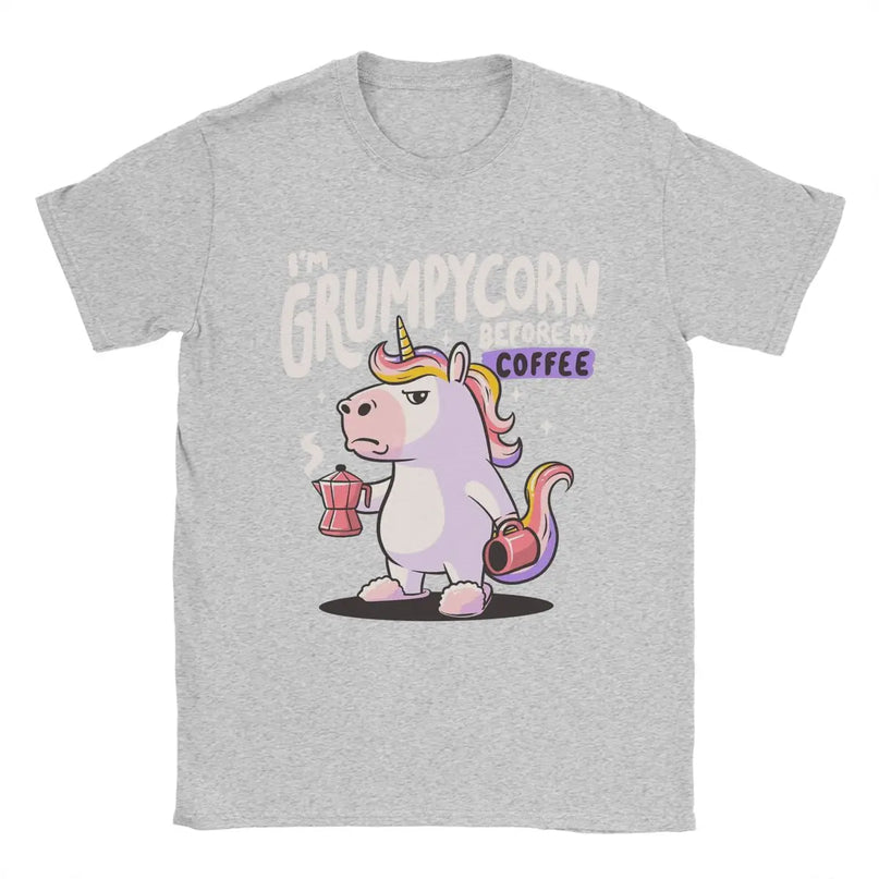 Dein Grumpycorn Einhorn T-Shirt in Burgunder!