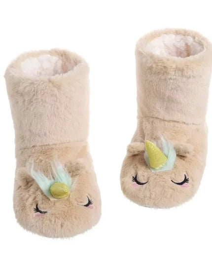 Flauschige Einhorn Socken für Kuschelmomente