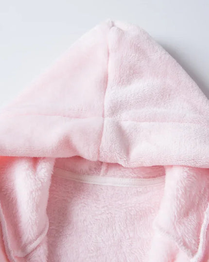 Kuscheliger Einhorn Bademantel für Kids