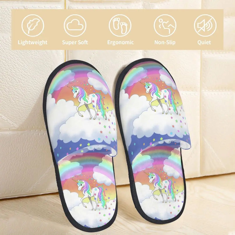 Fantasievolle Einhorn Hausschuhe für dich!