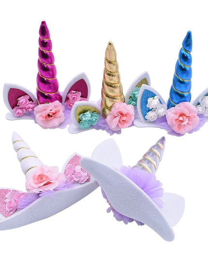 Glamouröser Einhorn Backform Topper